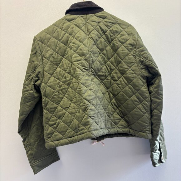 JCREW GREEN BARBER JACKET - Picture 2 of 3